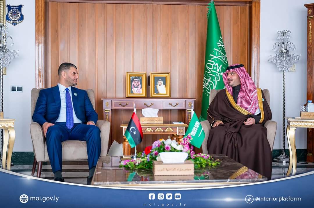الطرابلسي يبحث مع وزير الداخلية السعودي تعزيز التعاون الأمني المشترك