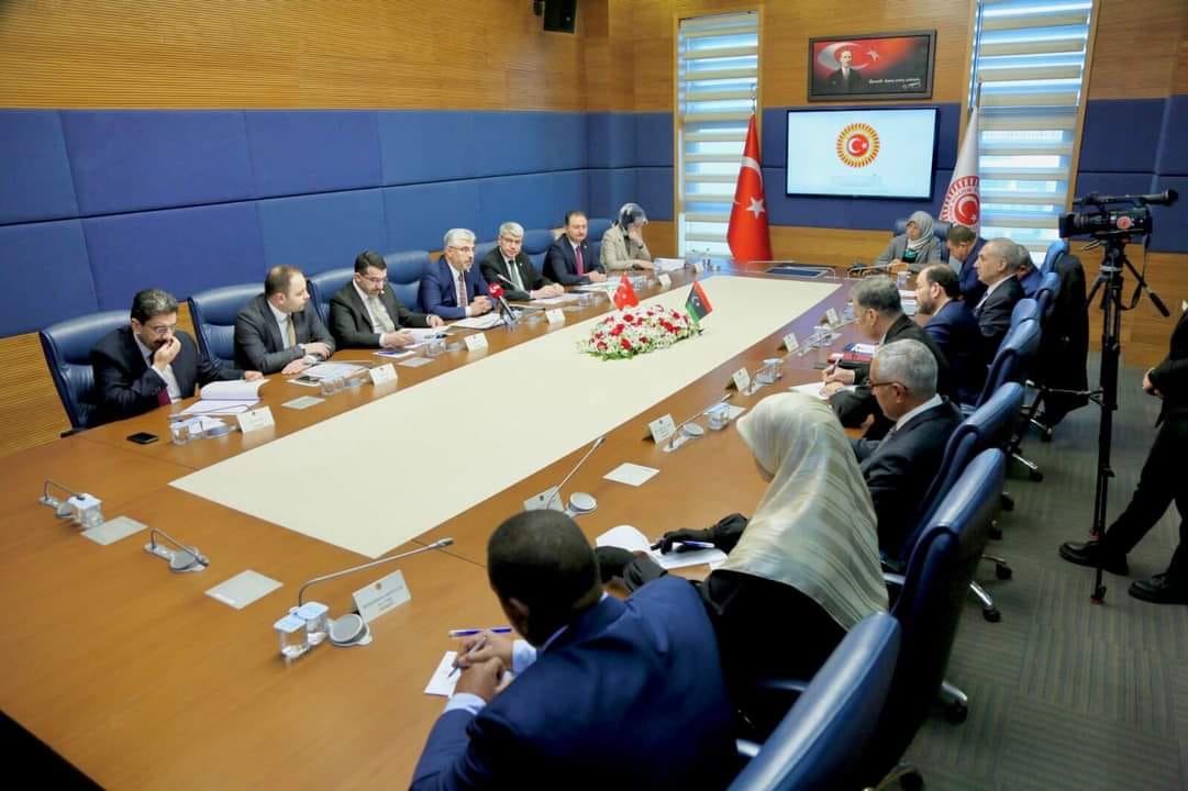 وفد المجلس الأعلى للدولة يزور البرلمان التركي ويبحث رفع التأشيرة بين البلدين