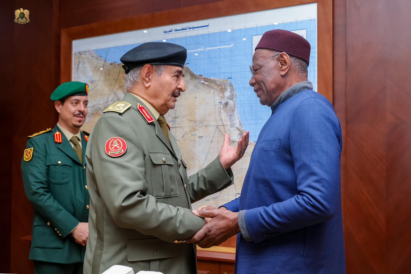 القائد العام يلتقي رئيس بعثة الأمم المتحدة في ليبيا والوفد المُرافق له