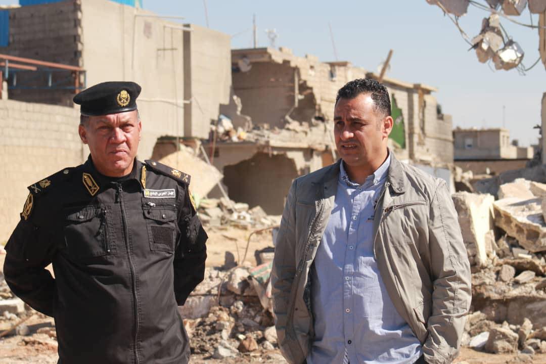 بدء عملية إزالة المباني العشوائية في منطقة شبنة ببلدية بنغازي