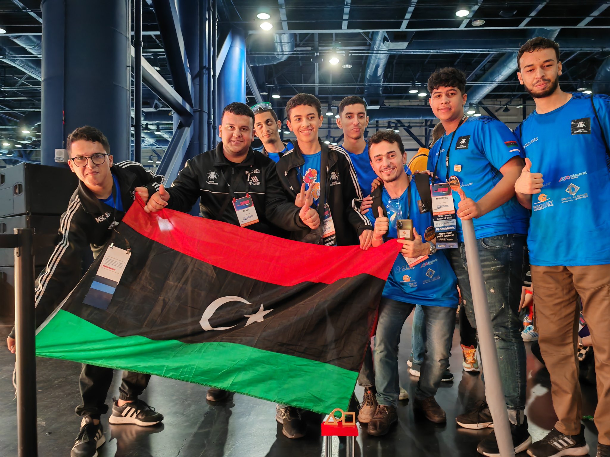 شباب ليبيا يتوجون ببطولة العالم للروبوتات في منافسات استضافتها ولاية هيوستن الامريكية