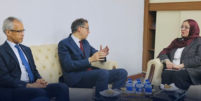 الطرمال تبحث مع وفد الخارجية الفرنسية التعاون في مجالات المرأة