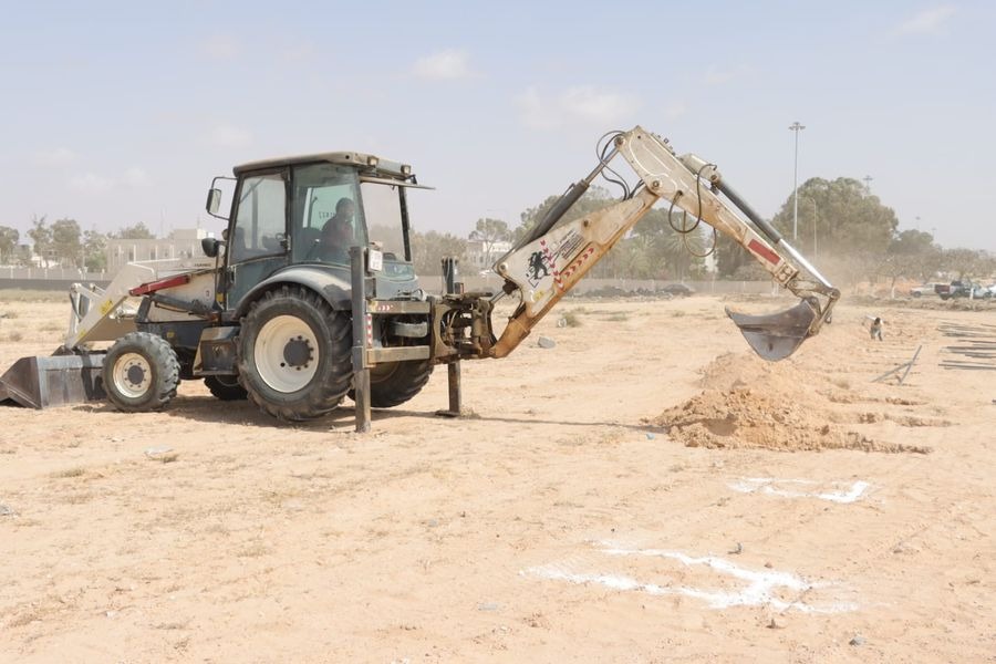 الجهاز  الوطني للتنمية يباشر في صيانة مرافق جامعة سرت