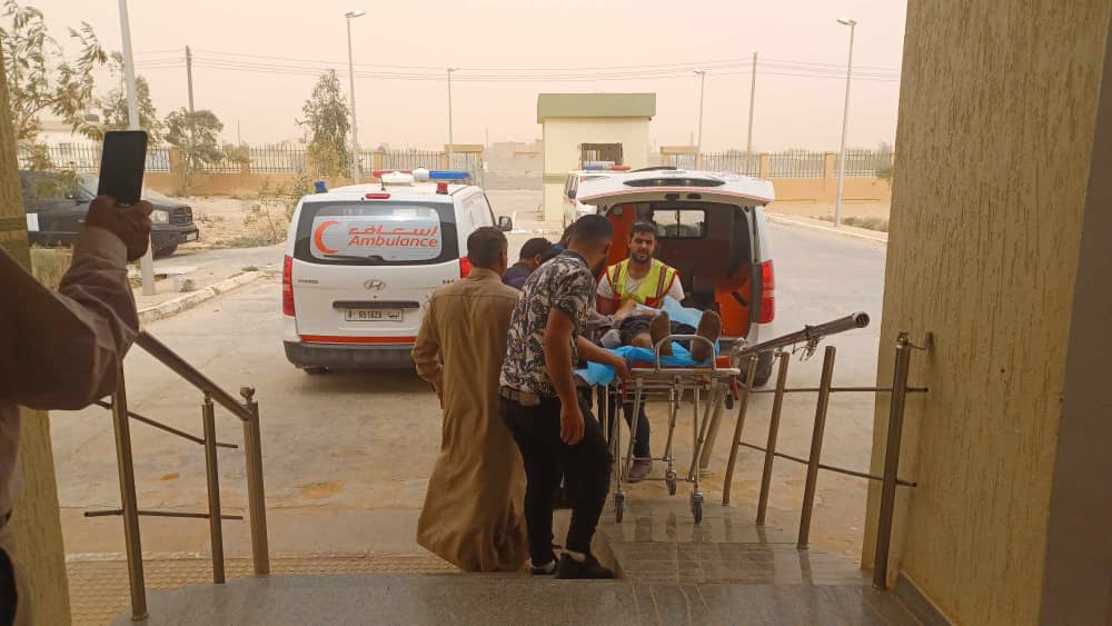 حادث سير يودي بحياة أربعة وإصابة مثلهم بمنطقة التميمي بشرق ليبيا