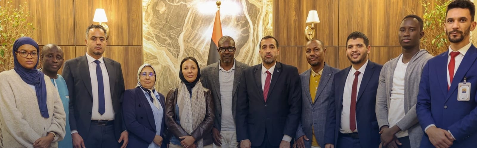 وصول الوفود المشاركة باجتماع وزراء الشباب والرياضة بدول تجمع الساحل والصحراء إلى طرابلس