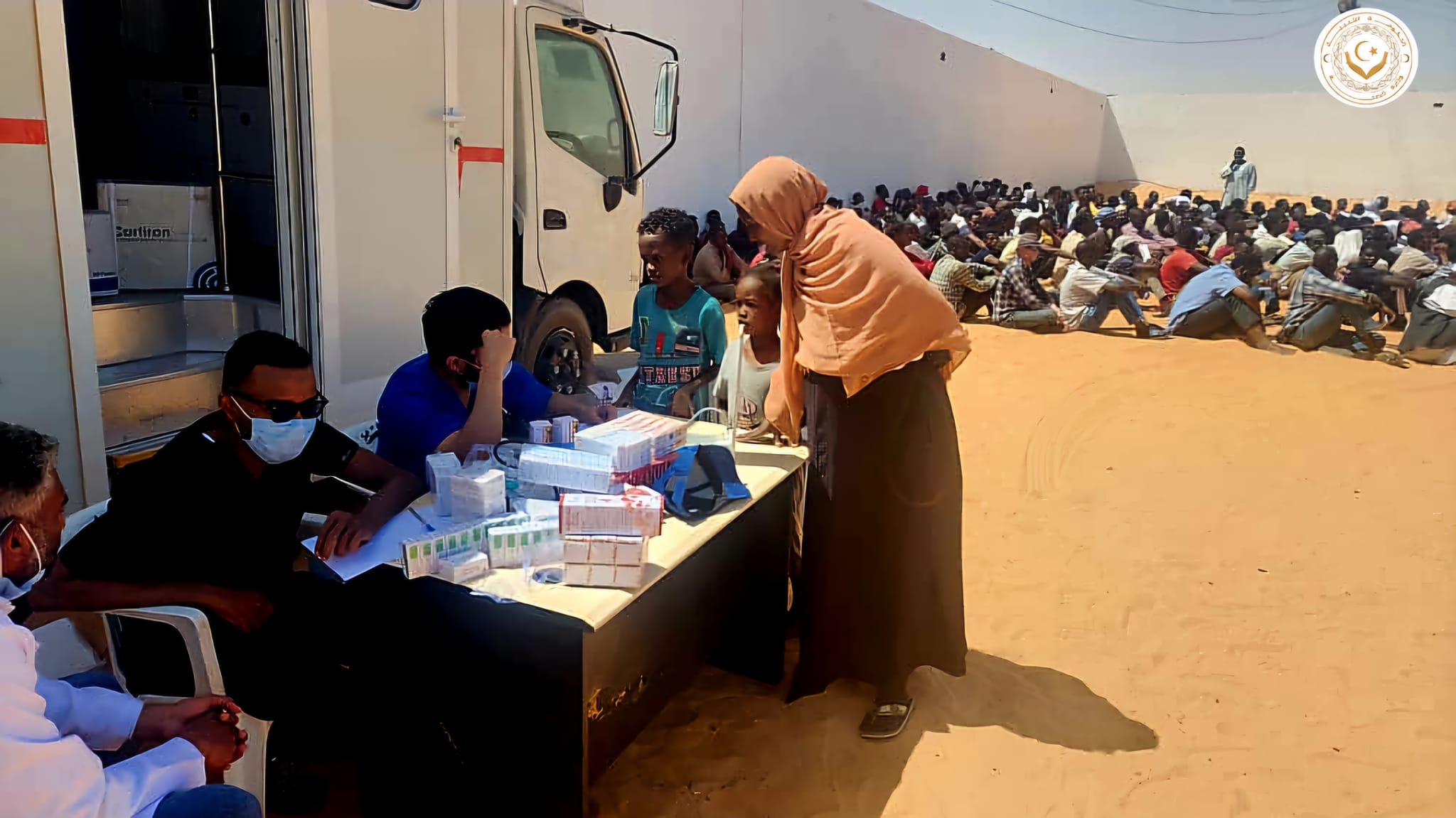 وزارة الصحة تطلق حملة الكشف الدوري على اللاجئين لمدينة الكفرة