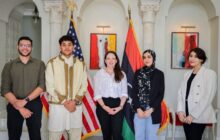السفارة الأمريكية تنظم غداء عمل للمشاركين في برنامج القادة الطلاب