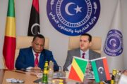 الحويج يبحث مع نظيره الكونغولي ملف المصالحة في ليبيا