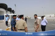 الطرابلسي يتابع تأمين ملعبي طرابلس الدولي والنهر
