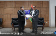 وزير الداخلية يتسلم التقرير السنوي لمديرية أمن سرت لعامي 2023 و2024