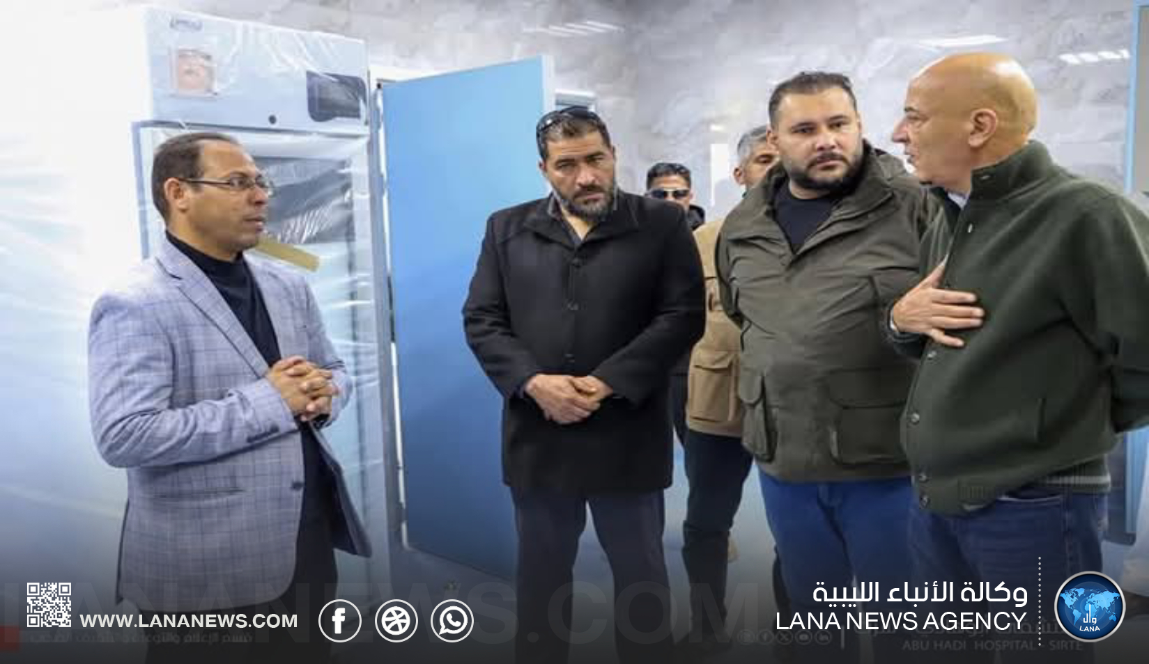 قرب افتتاح مستشفى أبو هادي القروي وجسر شهداء 6.6 في سرت بعد استكمال التجهيزات النهائية