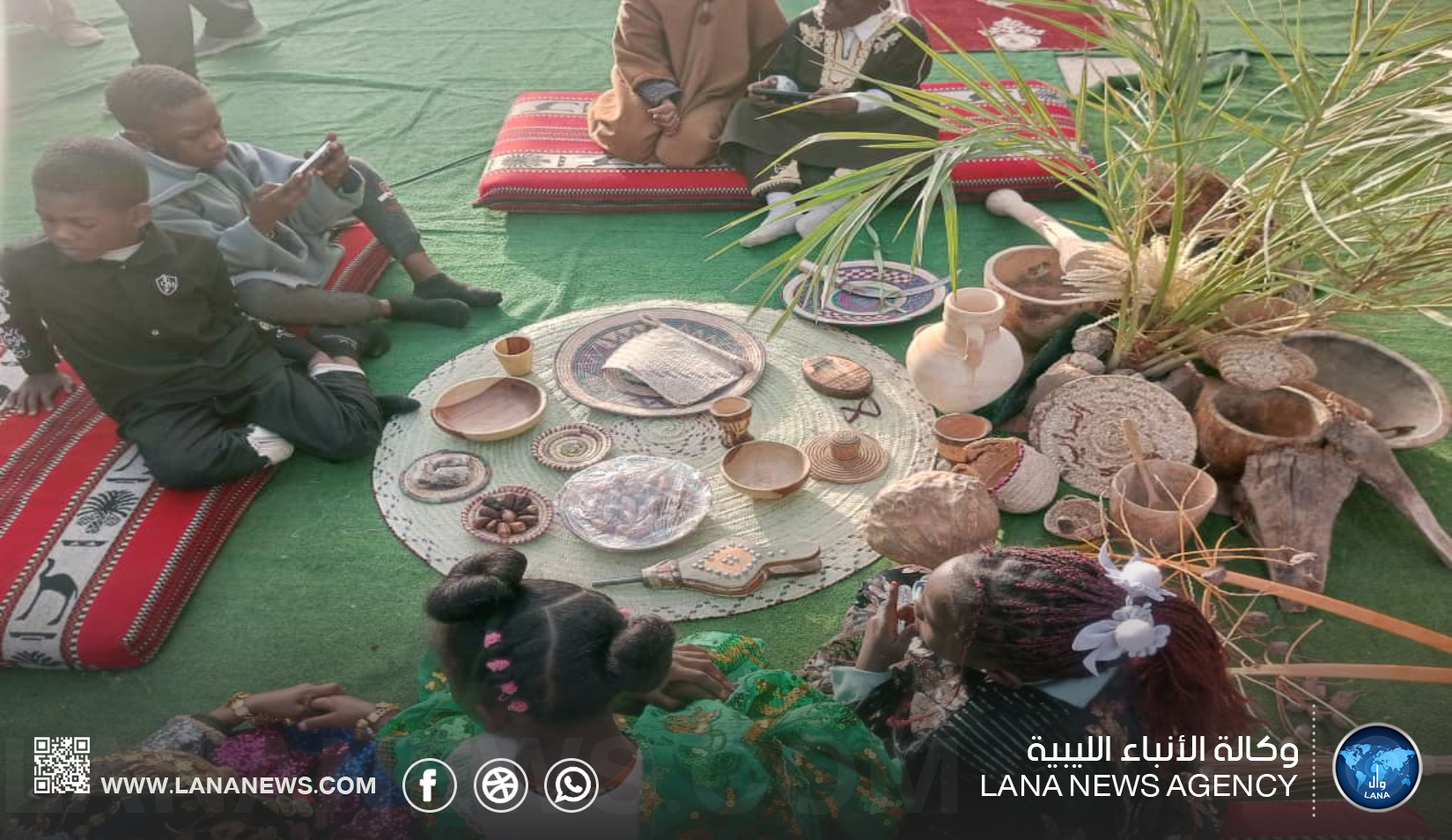 تنظيم مَعْرِض النخلة ومنتجاتها في غات لتعزيز صناعة التمور وتراث المنطقة