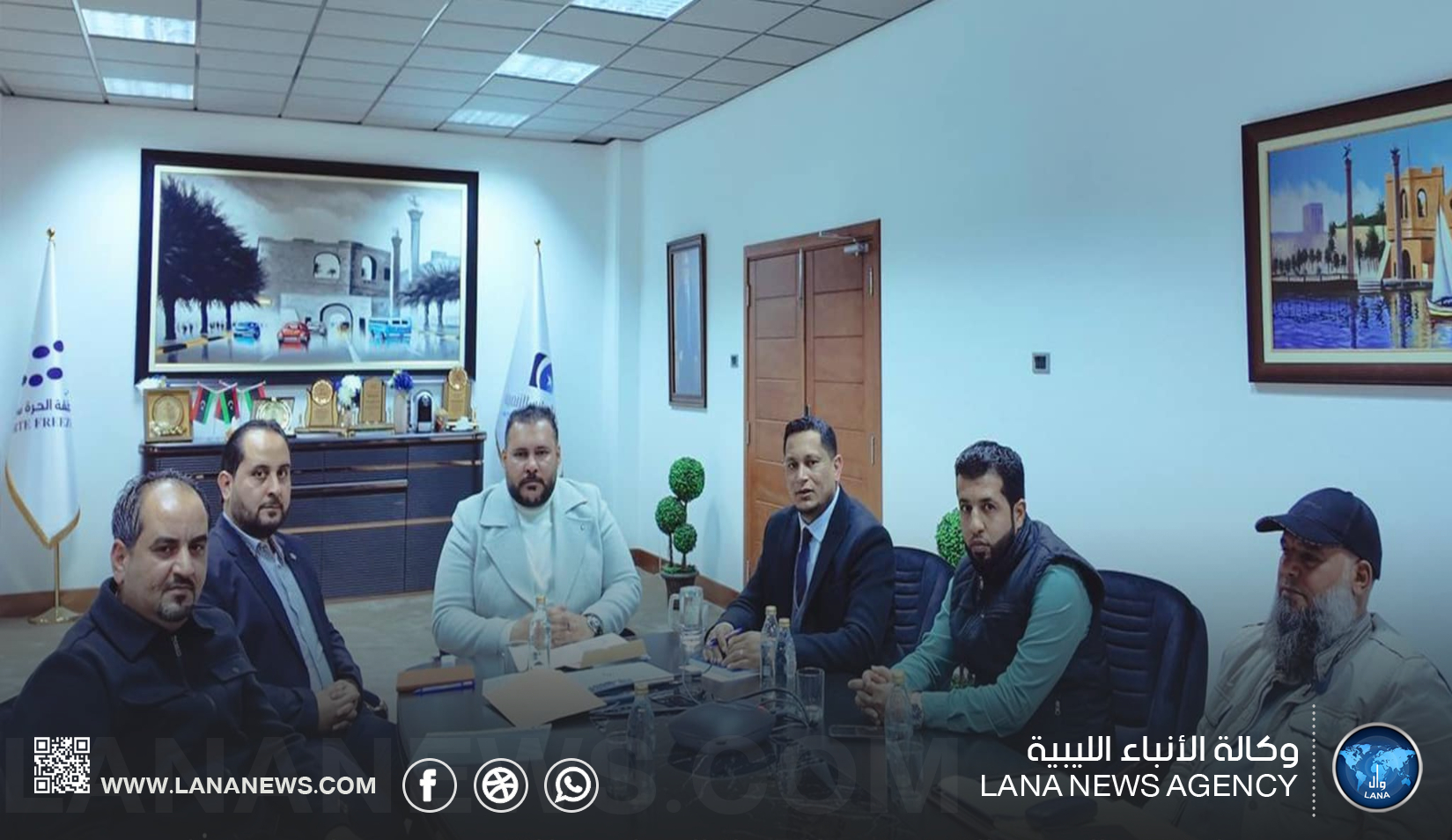 المدير التنفيذي للجهاز الوطني للتنمية يناقش تحديات المرافق الصحية بسرت