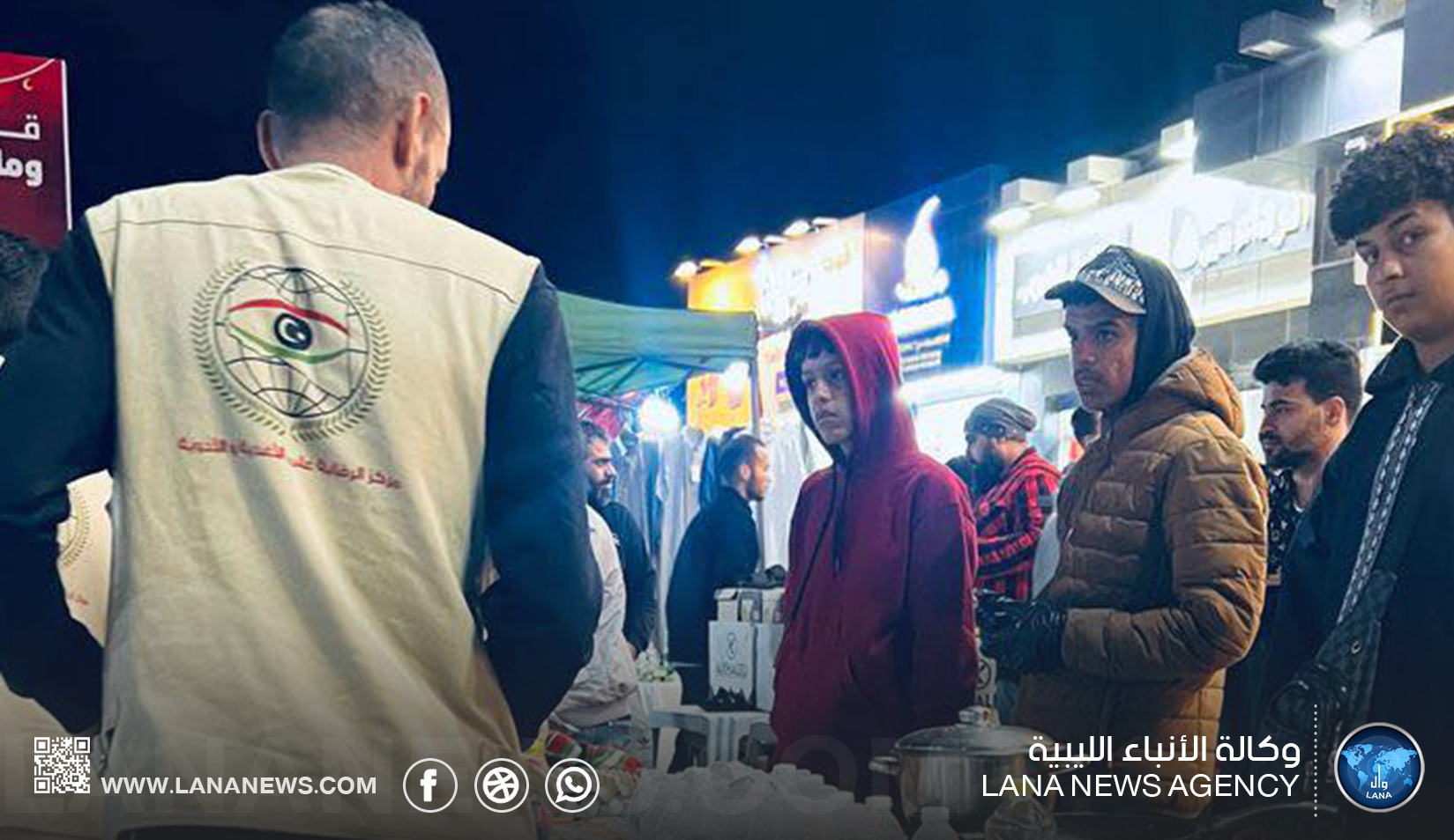 حملة تفتيشية على الباعة المتجولين في حي الأندلس