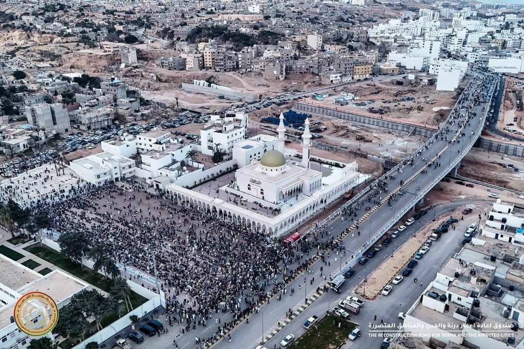المهندس بالقاسم حفتر يؤكد استمرار أعمال الإعمار في درنة والمناطق المتضررة