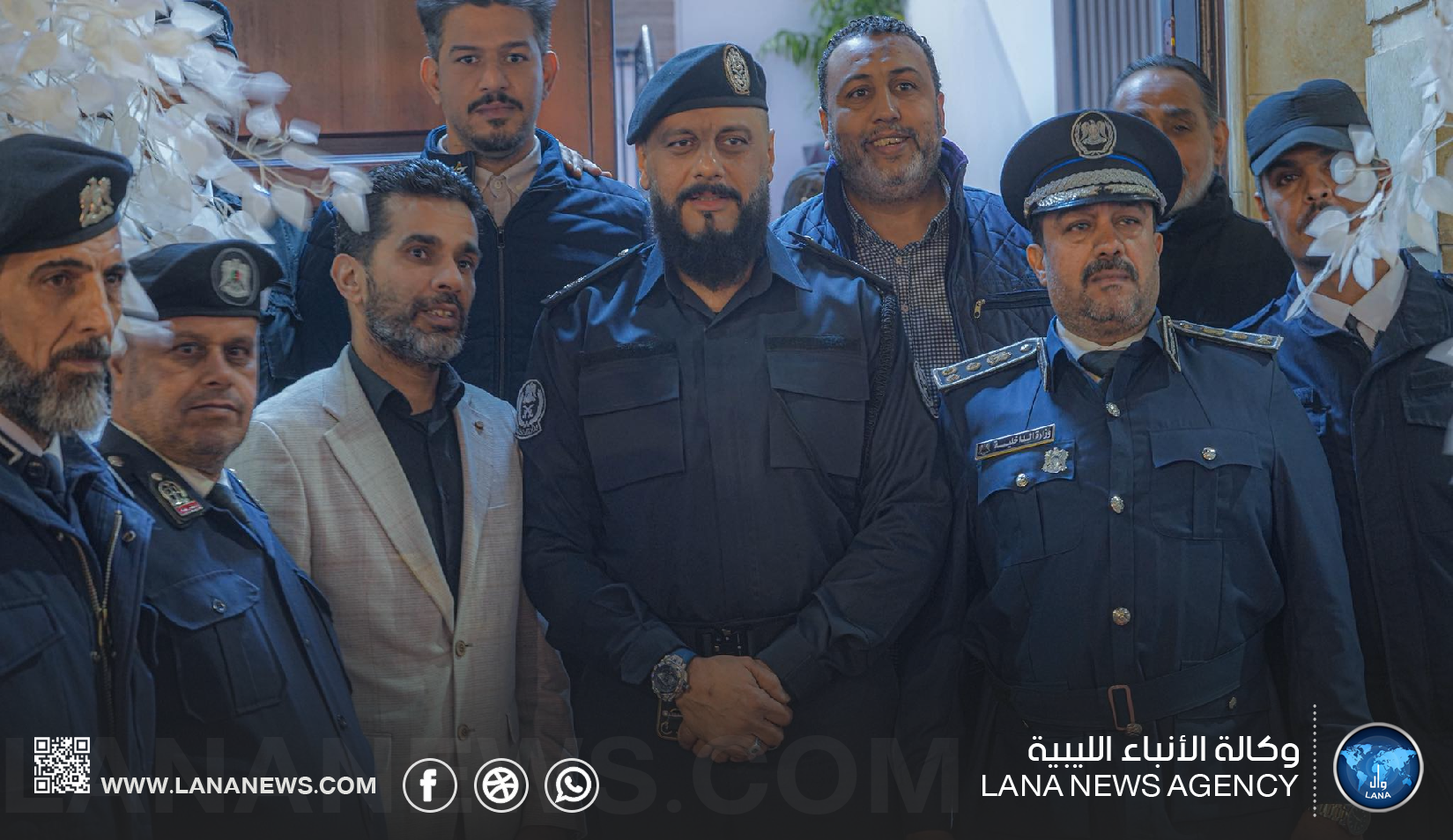 مدير أمن بنغازي الكبرى يفتتح مركز شرطة الحدائق بعد استكمال أعمال الصيانة والتحديث