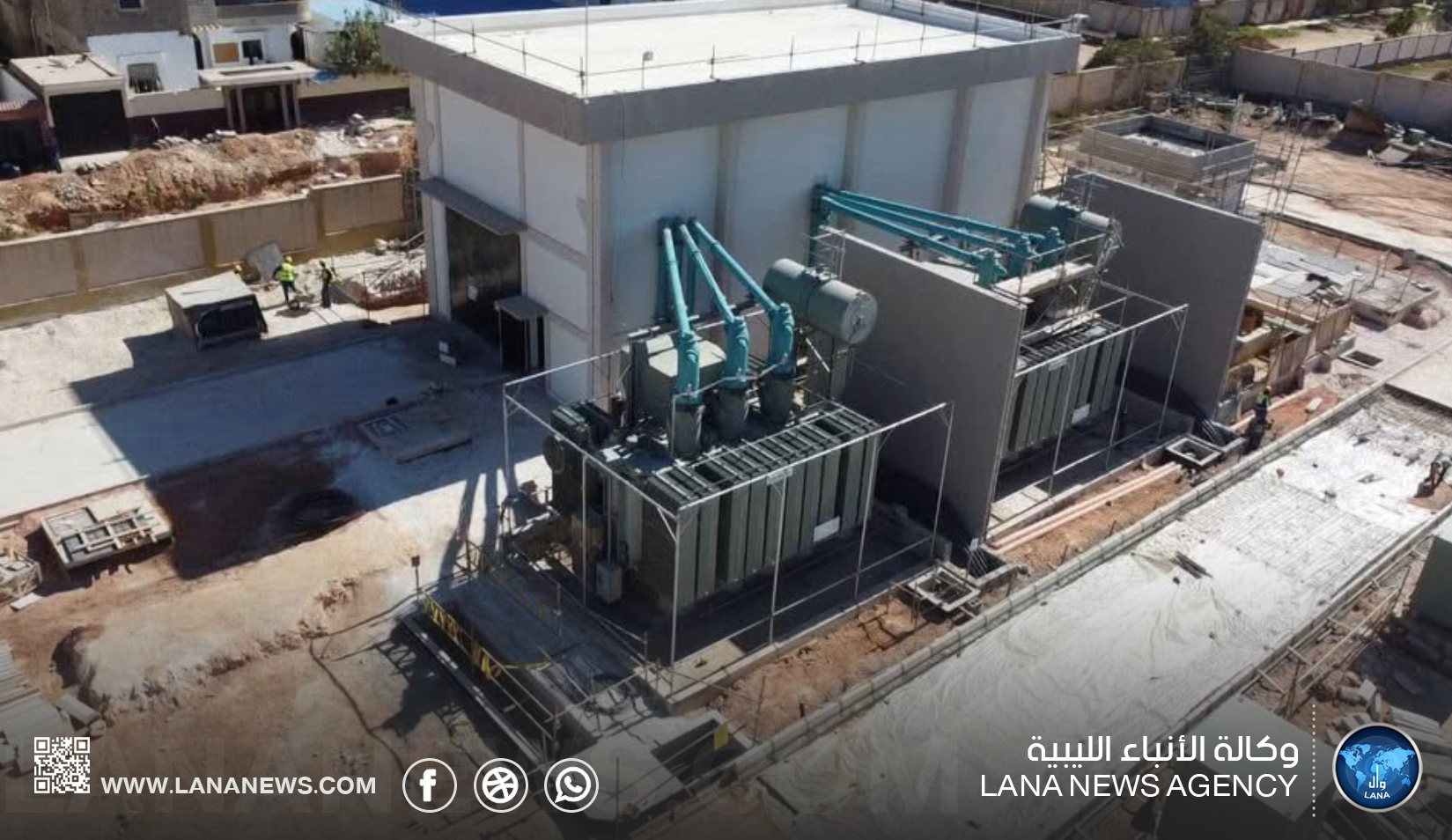 لأول مرة.. وزارة الكهرباء تنجح في نقل الأحمال عبر محطة شبنة الجديدة 