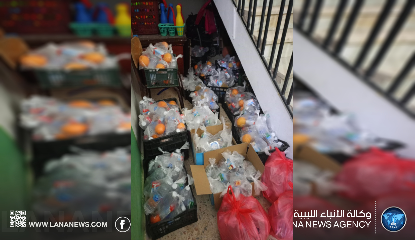 جمعية الأماني الخيرية تنظم مائدة إفطار صائم في بنغازي