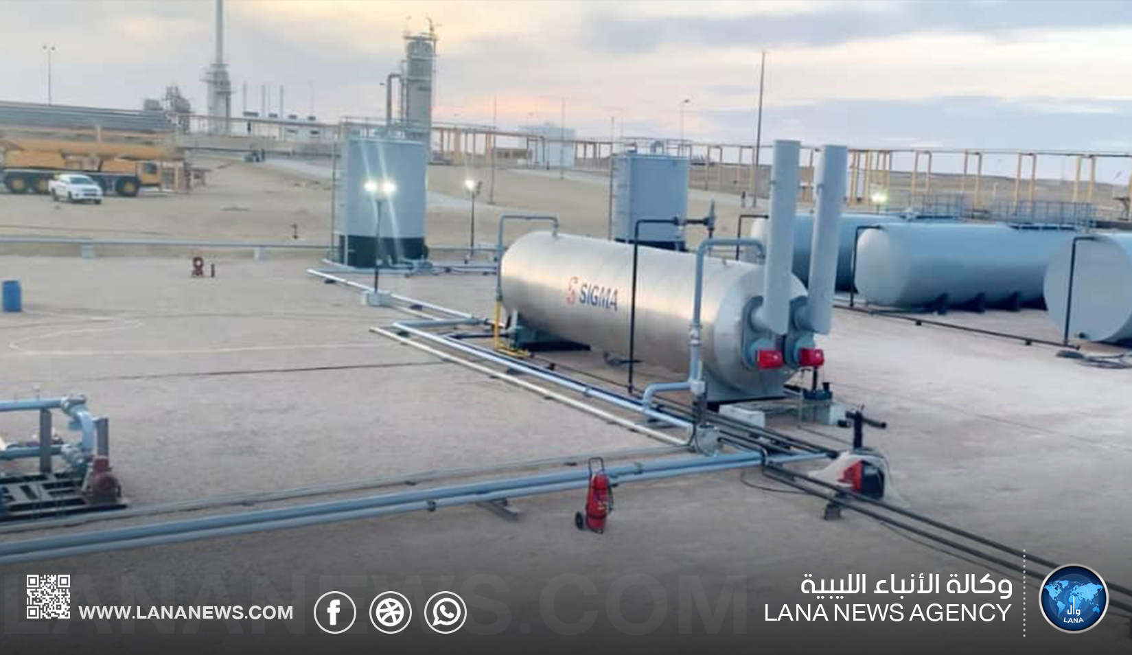 استئناف الإنتاج بحقل المبروك النفطي بعد توقف دام 10 سنوات