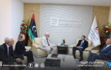 السايح يبحث مع السفير البريطاني دعم العملية الانتخابية