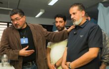 رئيس لجنة توطين العلاج يتفقد مستشفى العيون ومركز بنغازي الطبي