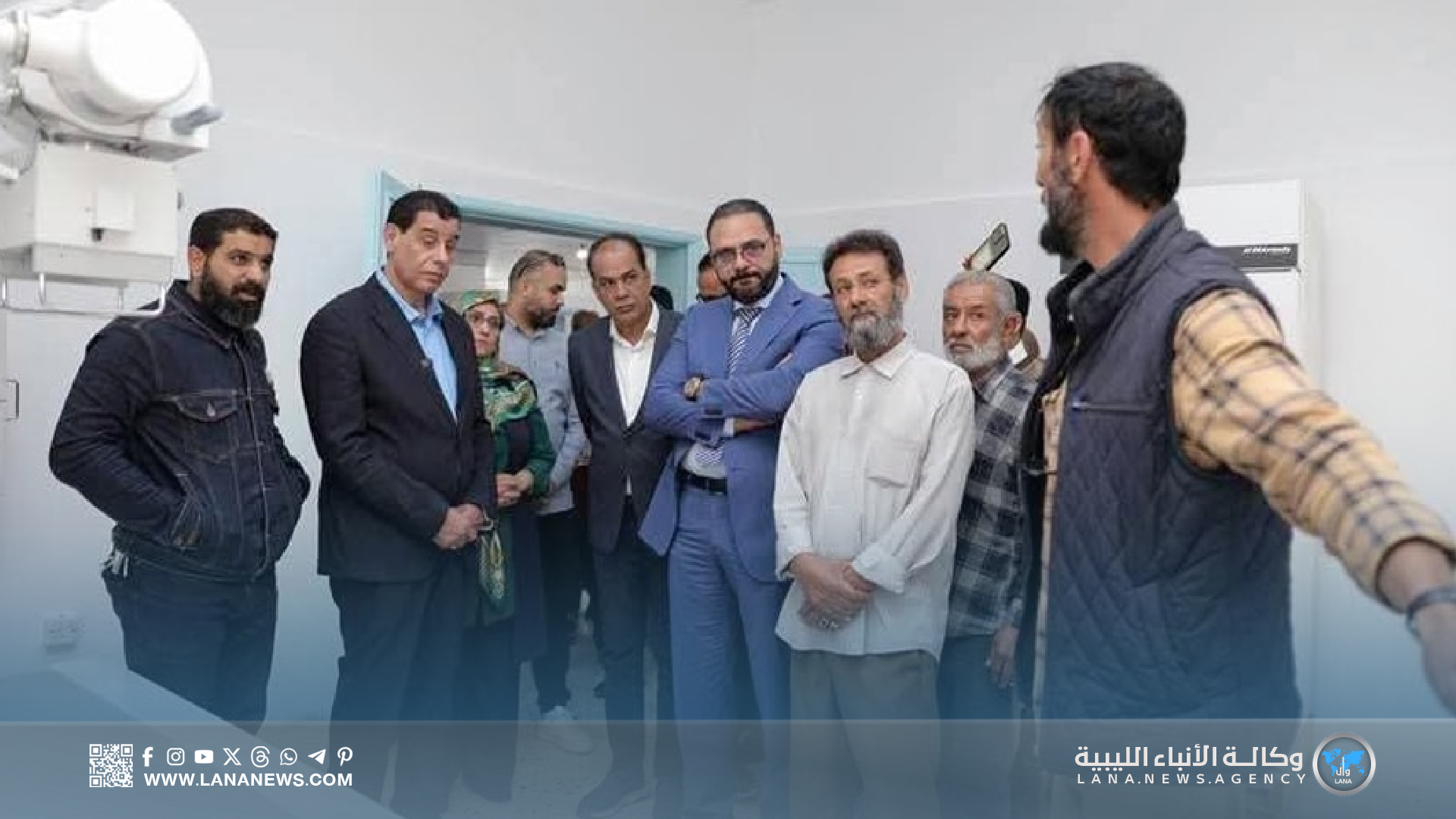 «القطراني» يجري زيارة للعيادة المجمعة بمنطقة سيدي خليفة ببنغازي