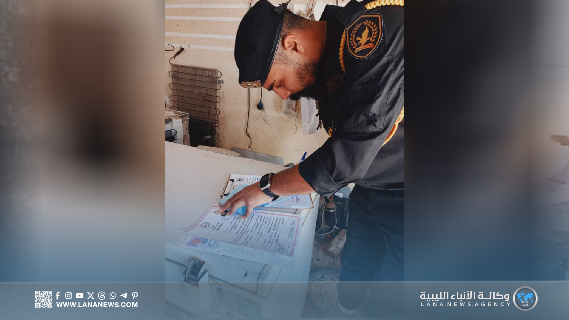 ضبط مخالفات صحية في محال تجارية ببلدية سرت