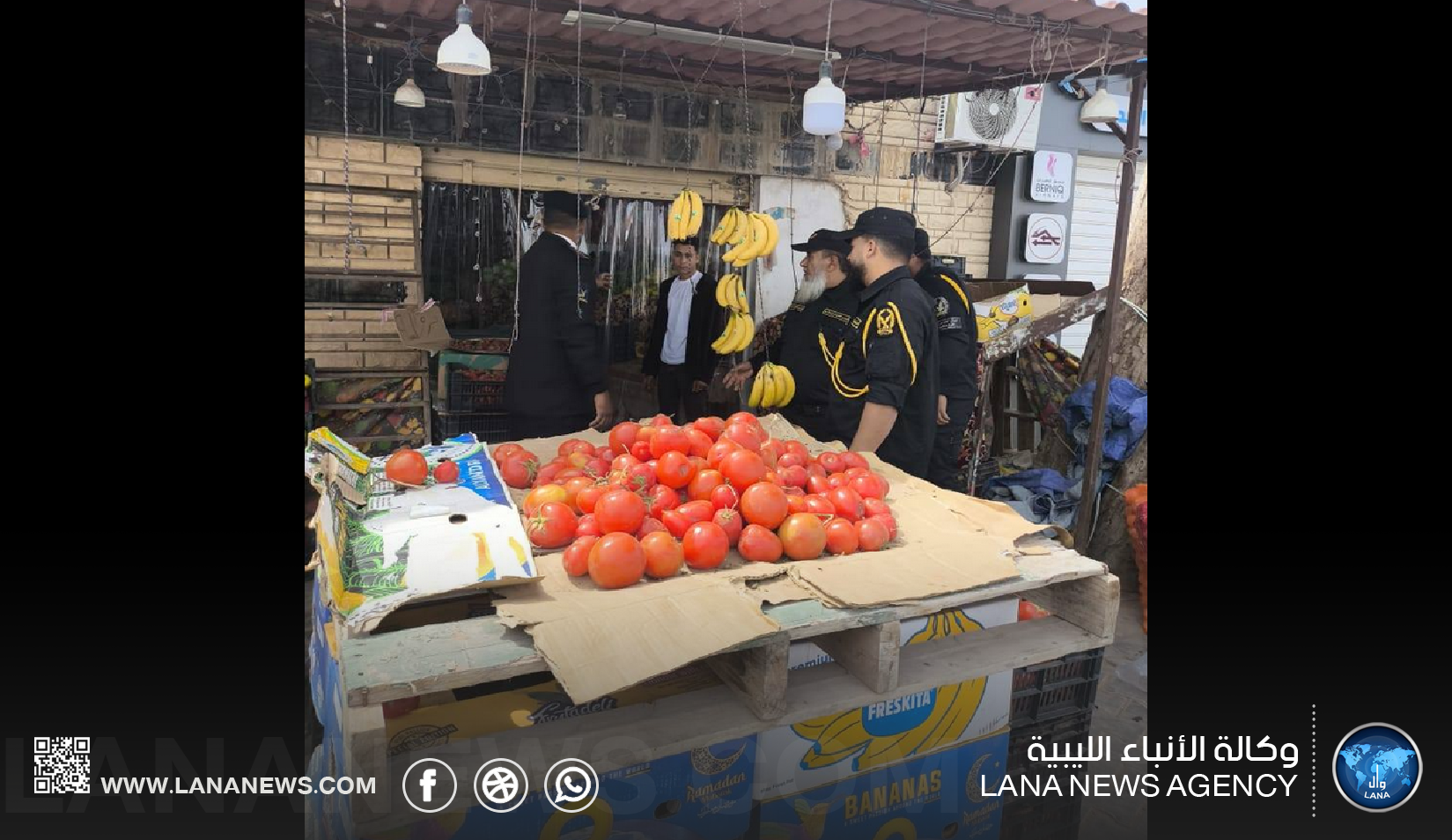 الحرس البلدي بنغازي يشن حملة تفتيشية موسعة لضبط المخالفات التجارية والخدمية