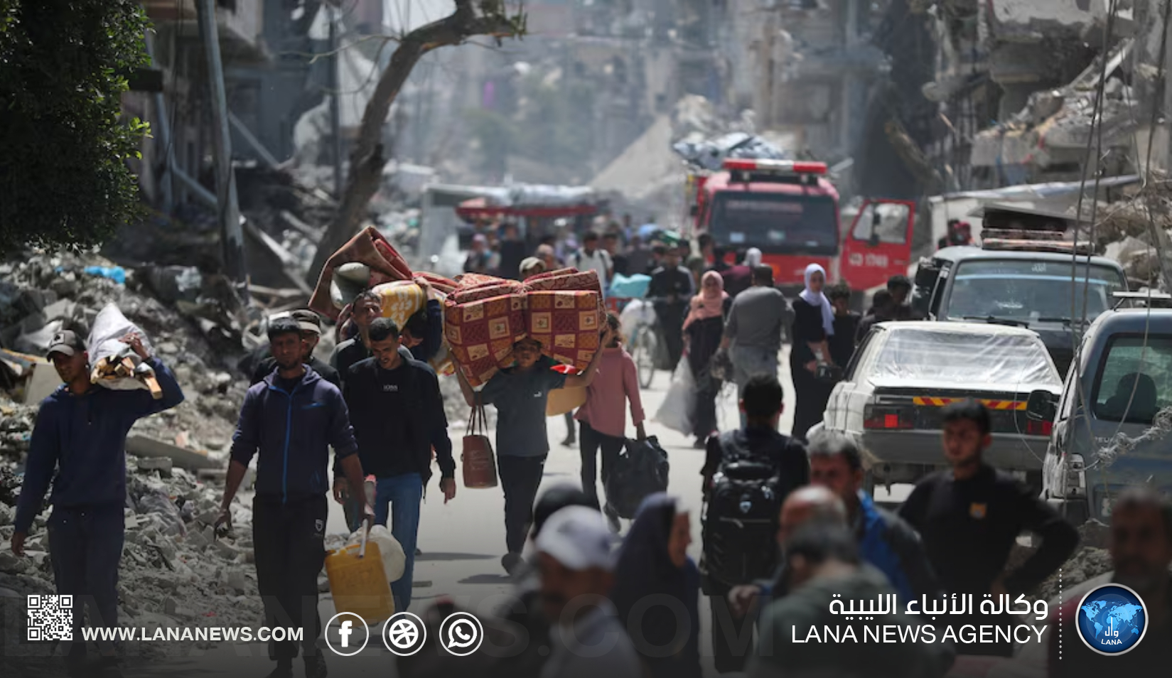 الاحتلال يجبر الآلاف على النزوح بينما يوسّع 