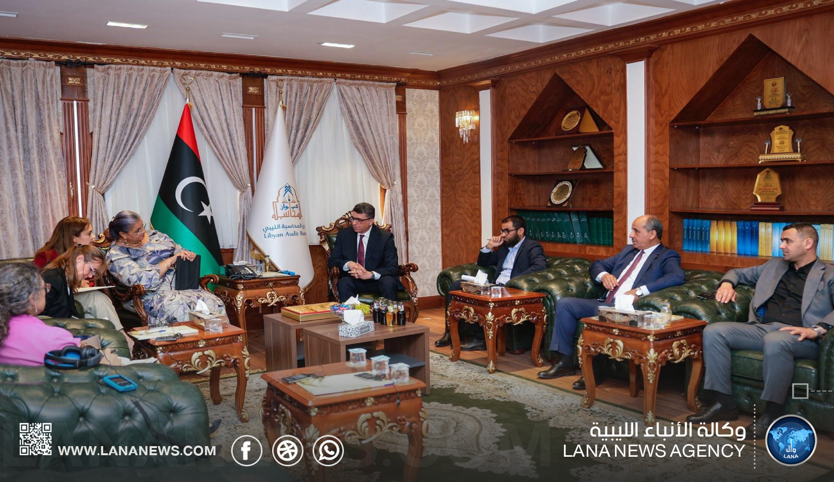 شكشك يناقش مع تيتيه قضايا الميزانية العامة والإنفاق العام