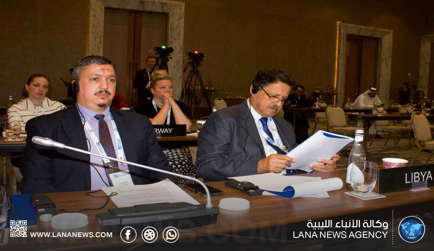 شمبش يُشارك في اجتماع اللجنة الدائمة للديمقراطية وحقوق الإنسان بالبرلماني الدولي