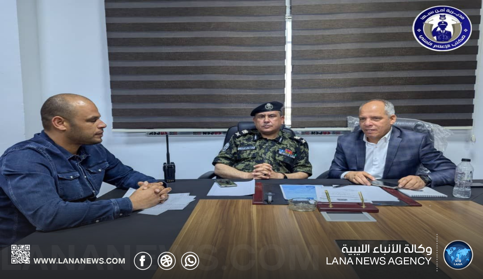 مدير أمن سبها يُتابع سيّر تنفيذ المشروعات الإنشائية لتعزيز البنية الأمنية