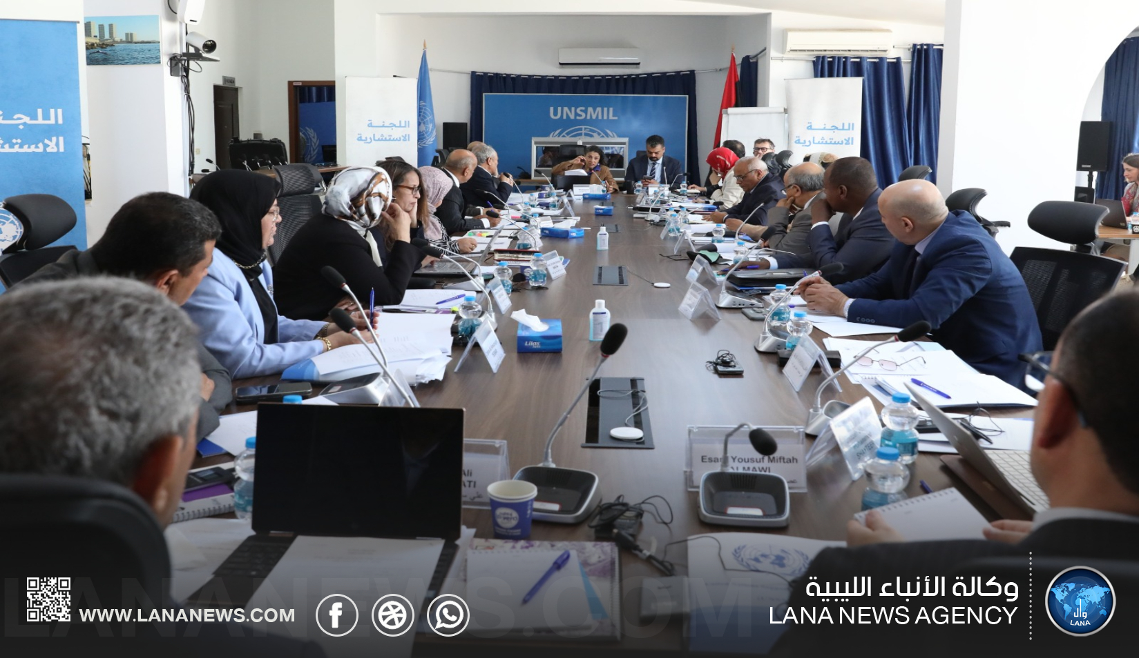 اللجنة الاستشارية تستأنف اجتماعاتها لوضع اللمسات الأخيرة على المقترح الانتخابي