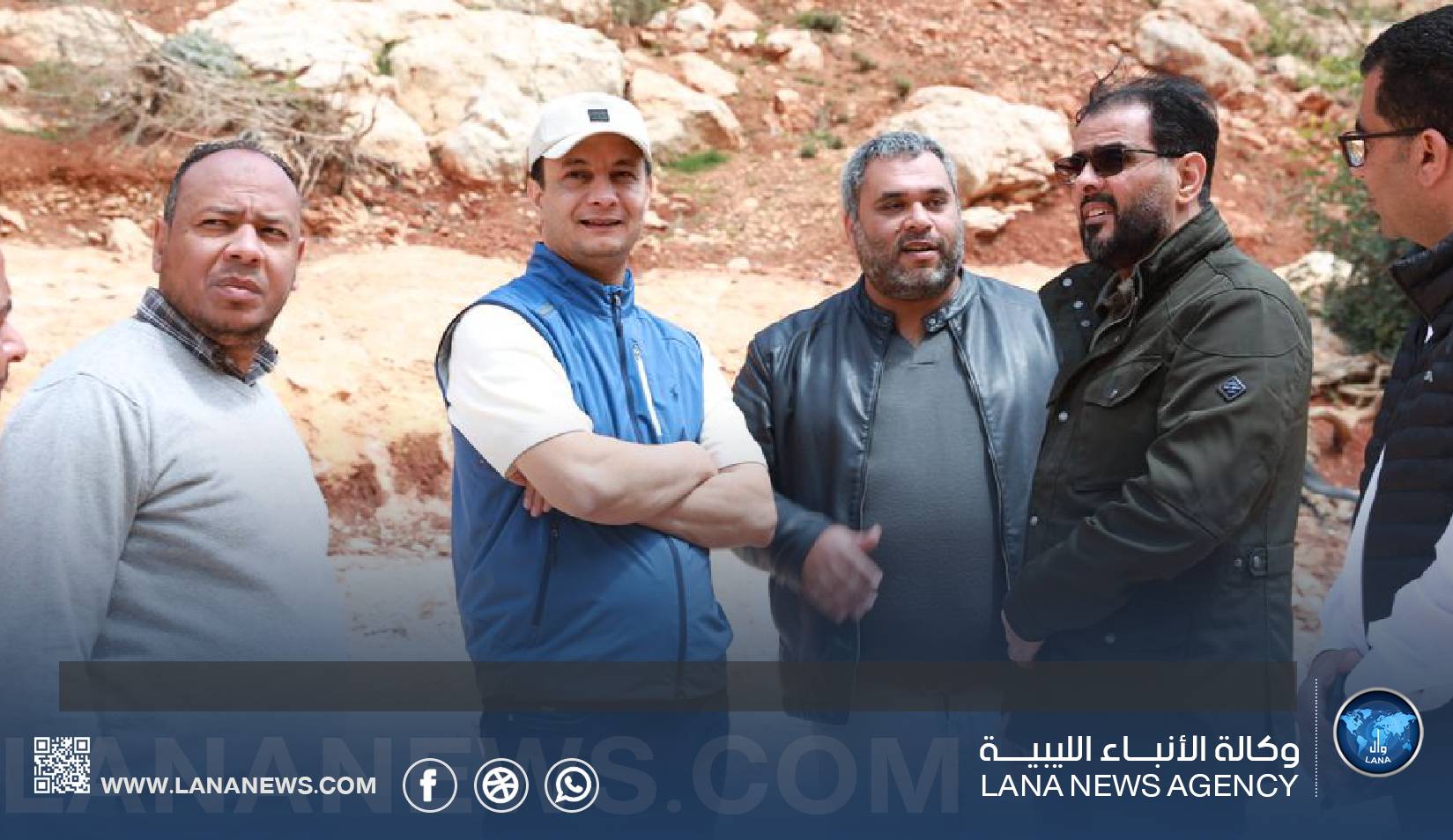 تفقد مشاريع تطوير الطرق بوادي الكوف والجبل الأخضر