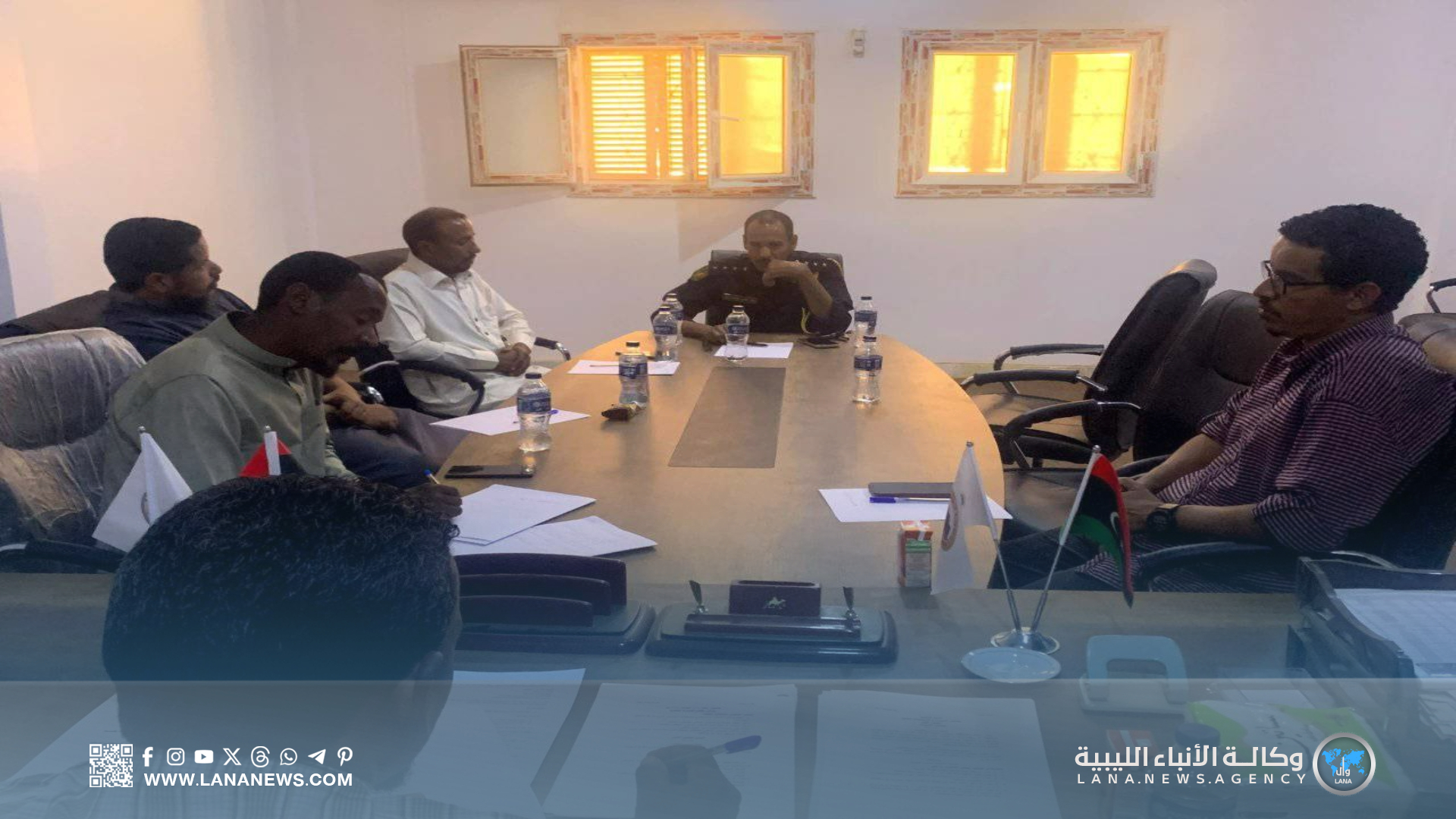 عميد بلدية تهالة يبحث تطوير الخدمات وتنظيم الأسواق