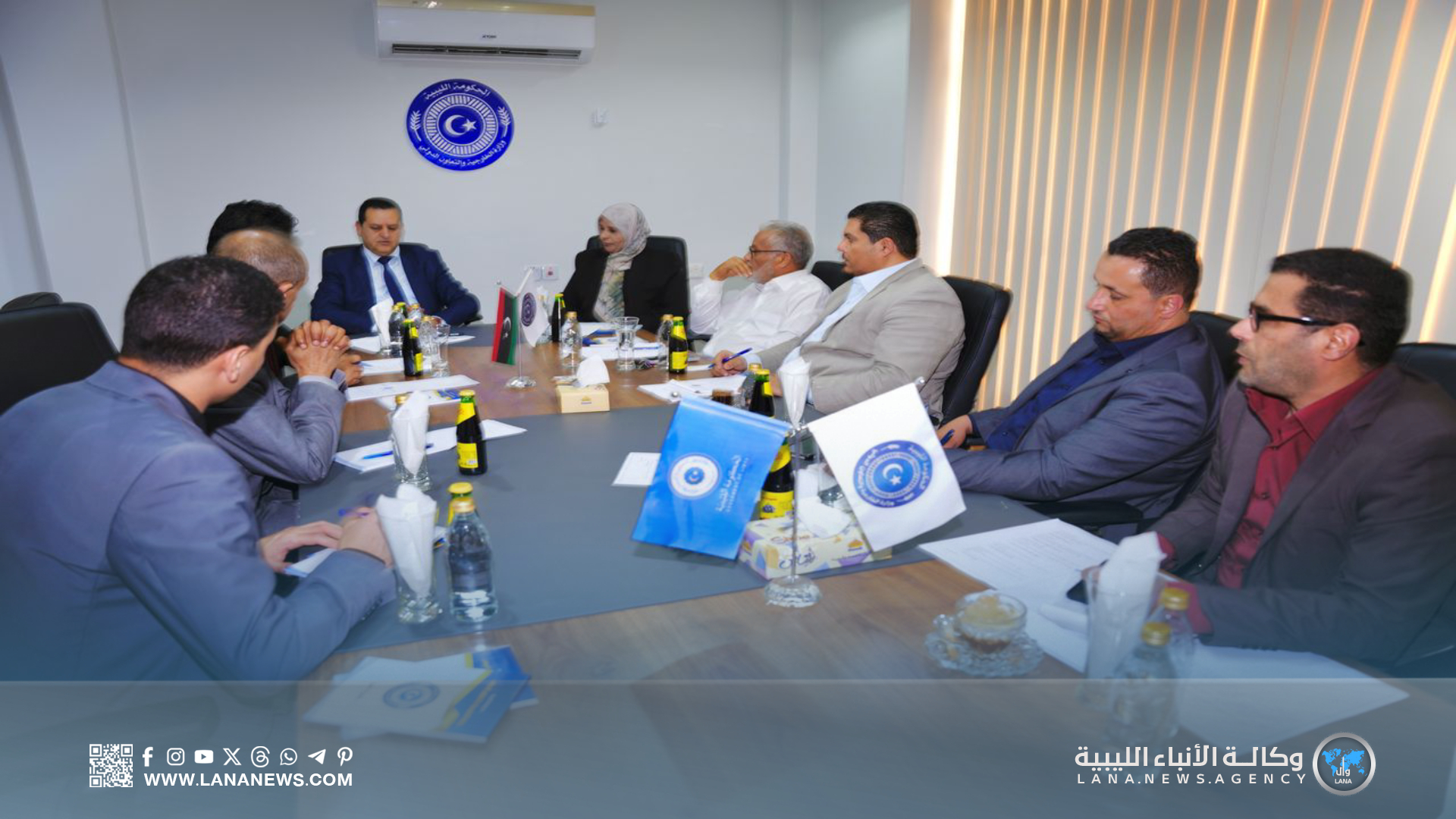 وزارتا الخارجية والثقافة تبحثان آليات دعم الحضور الثقافي الليبي دوليًا