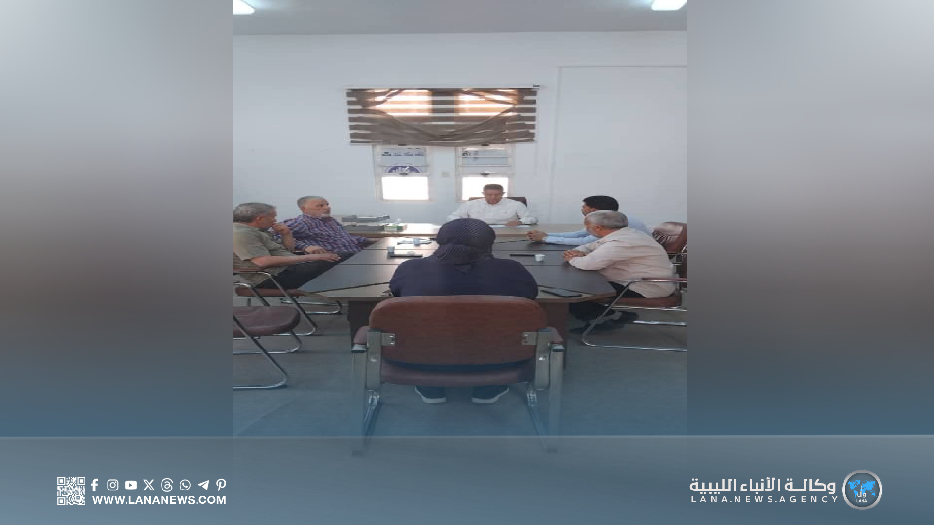 ديوان الخدمة المدنية بسرت يبحث مع مندوبي اللجان آلية حصر الملاكات الوظيفية
