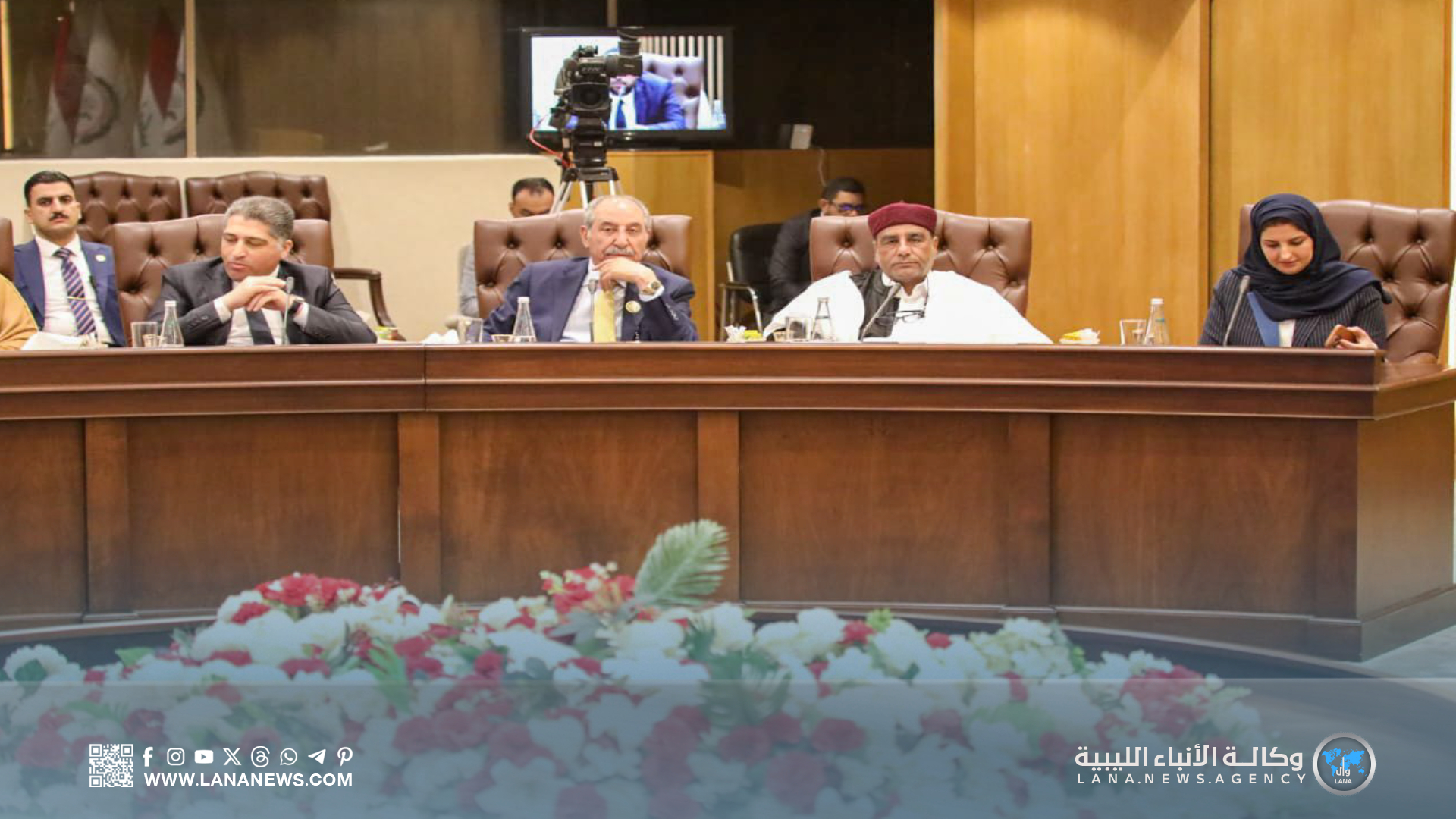 النائب عبد السلام نصية يُرحّب باستقرار العراق في لقاء مع رئيس مجلس النواب العراقي