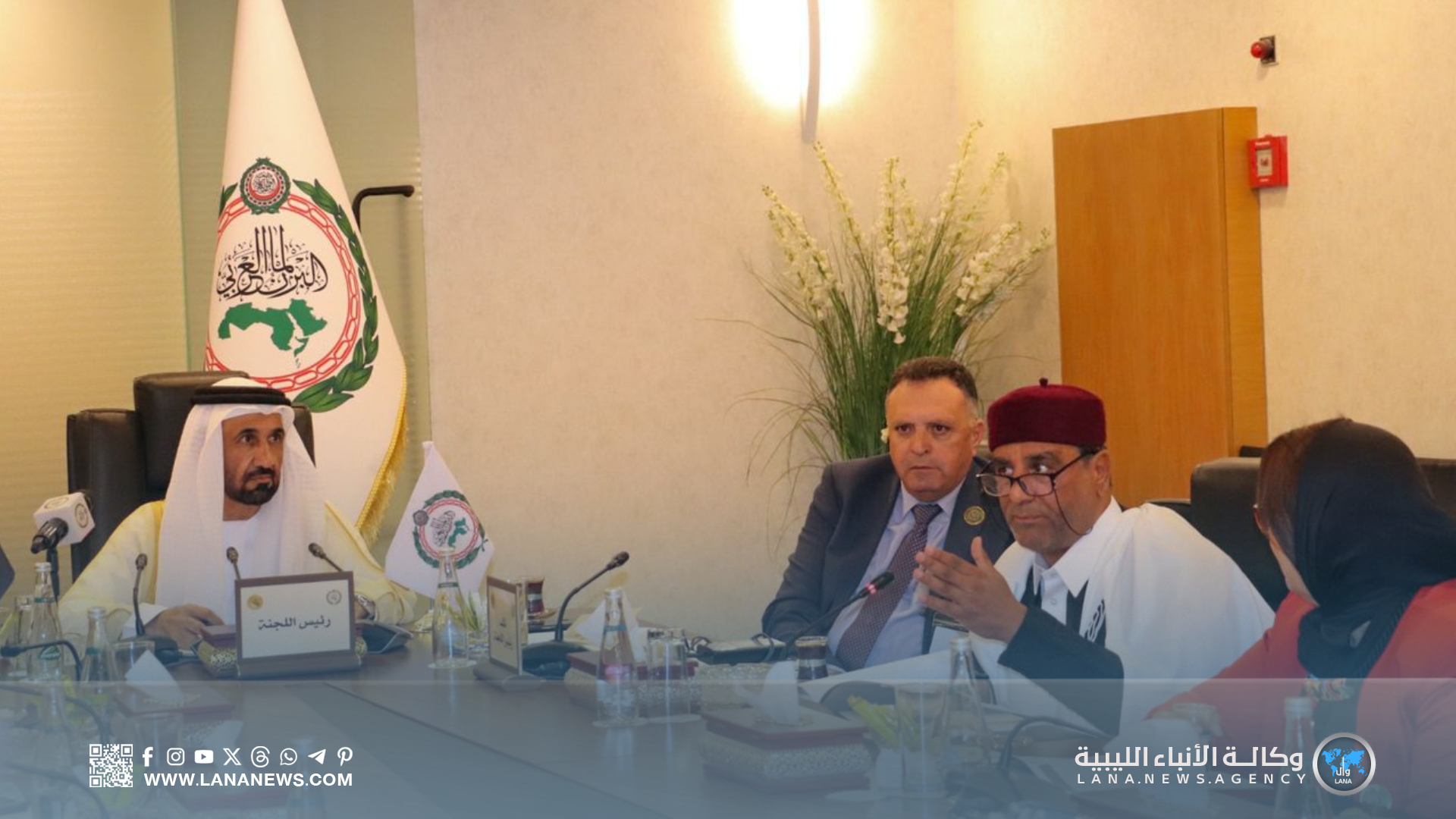 النائب عبد السلام نصية يؤكد دعم ليبيا لجهود إعمار غزة