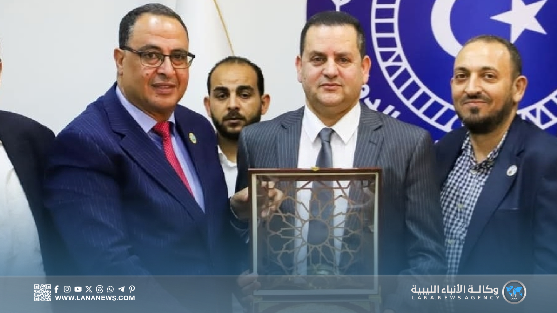 الحويج يستقبل وفد الاتحاد العربي للثقافات الرياضية المصاحبة
