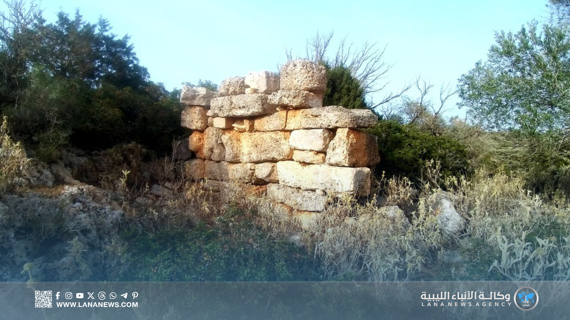 الأنباء الليبية تتابع اكتشاف أثري لقصر إغريقي في الجبل الأخضر