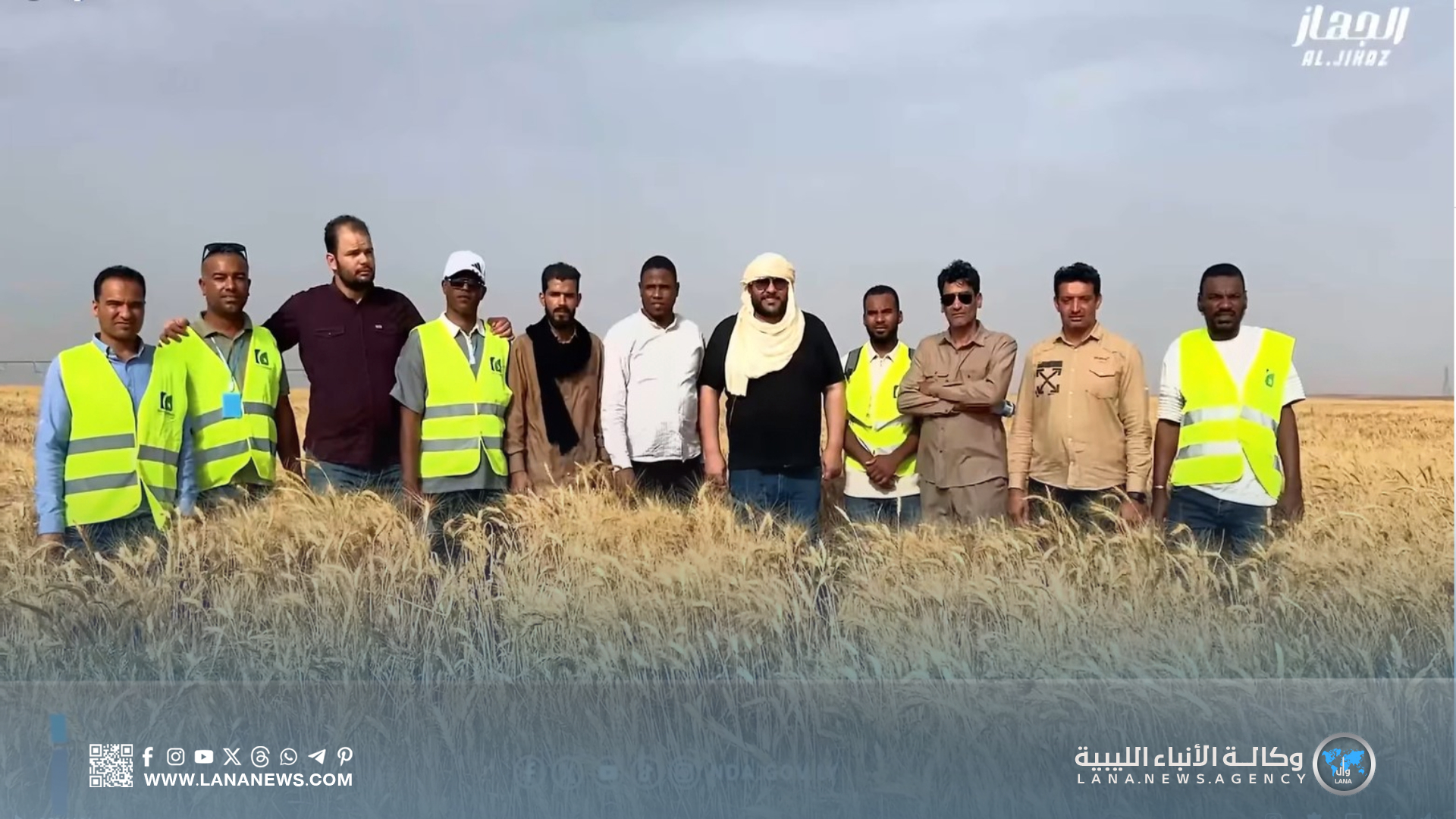 مدير الجهاز الوطني للتنمية يتابع المشروعات الزراعية بمناطق جنوب غرب ليبيا