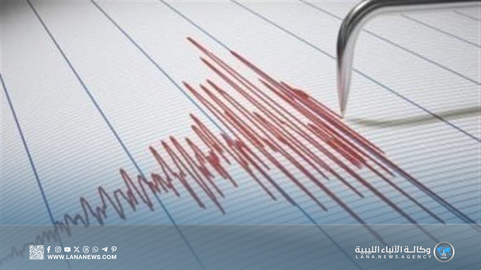 زلزال قوي يضرب كريت اليونانية بقوة 6.5 درجة ويهز شرق المتوسط