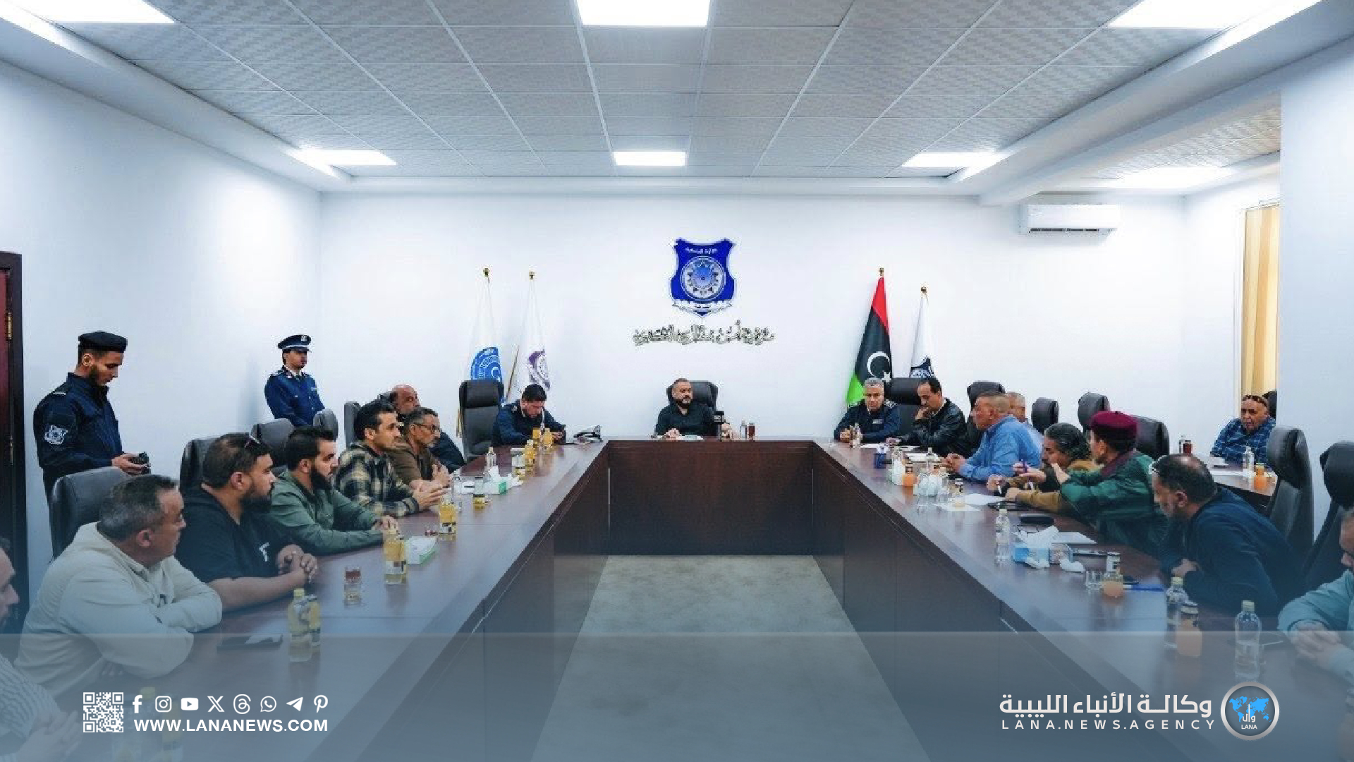 اجتماع أمني موسع في بنغازي للحد من مخالفات الوقود