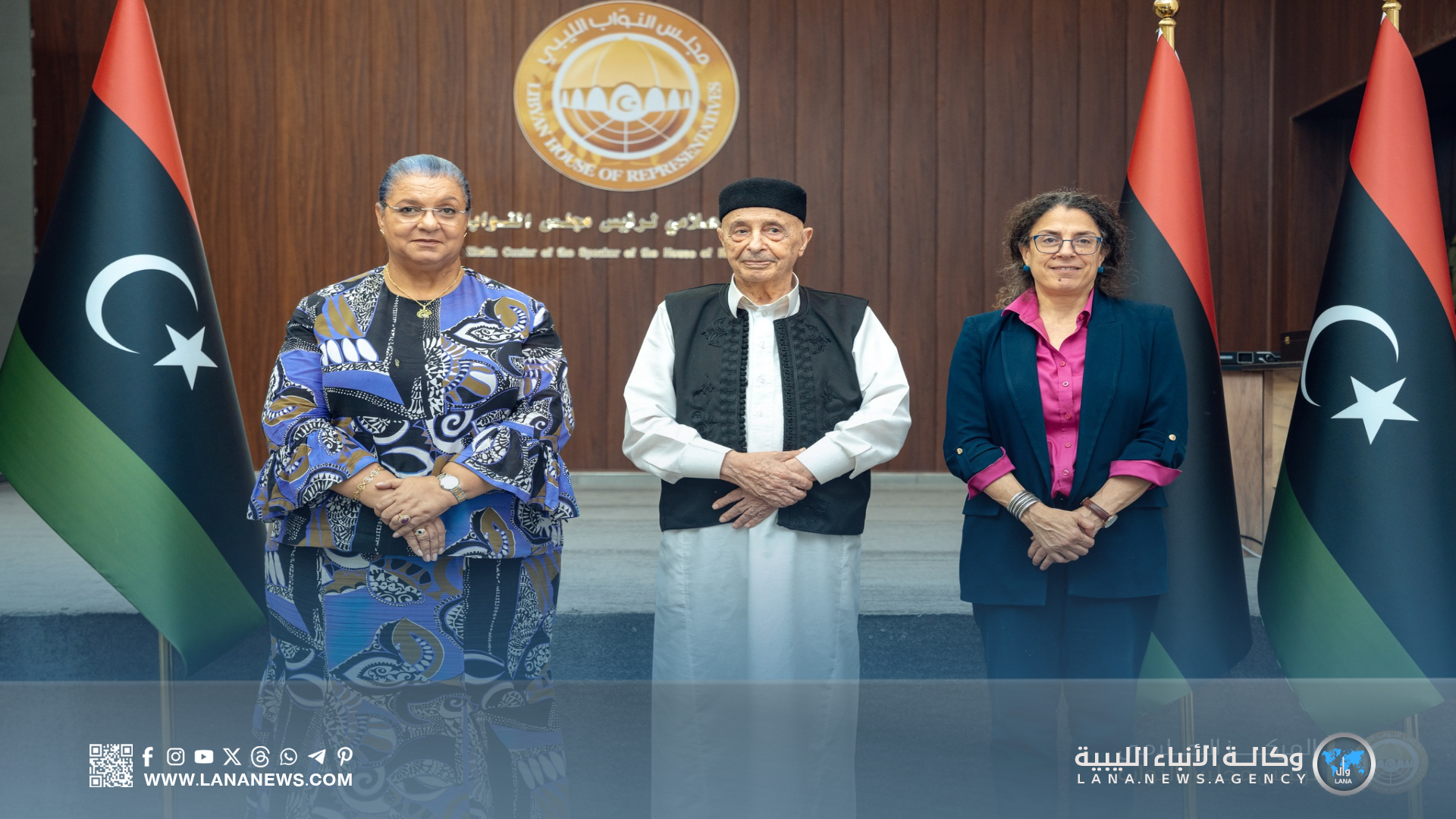 رئيس مجلس النواب يبحث مع هانا تيته سُبل إنهاء الانقسام السياسي