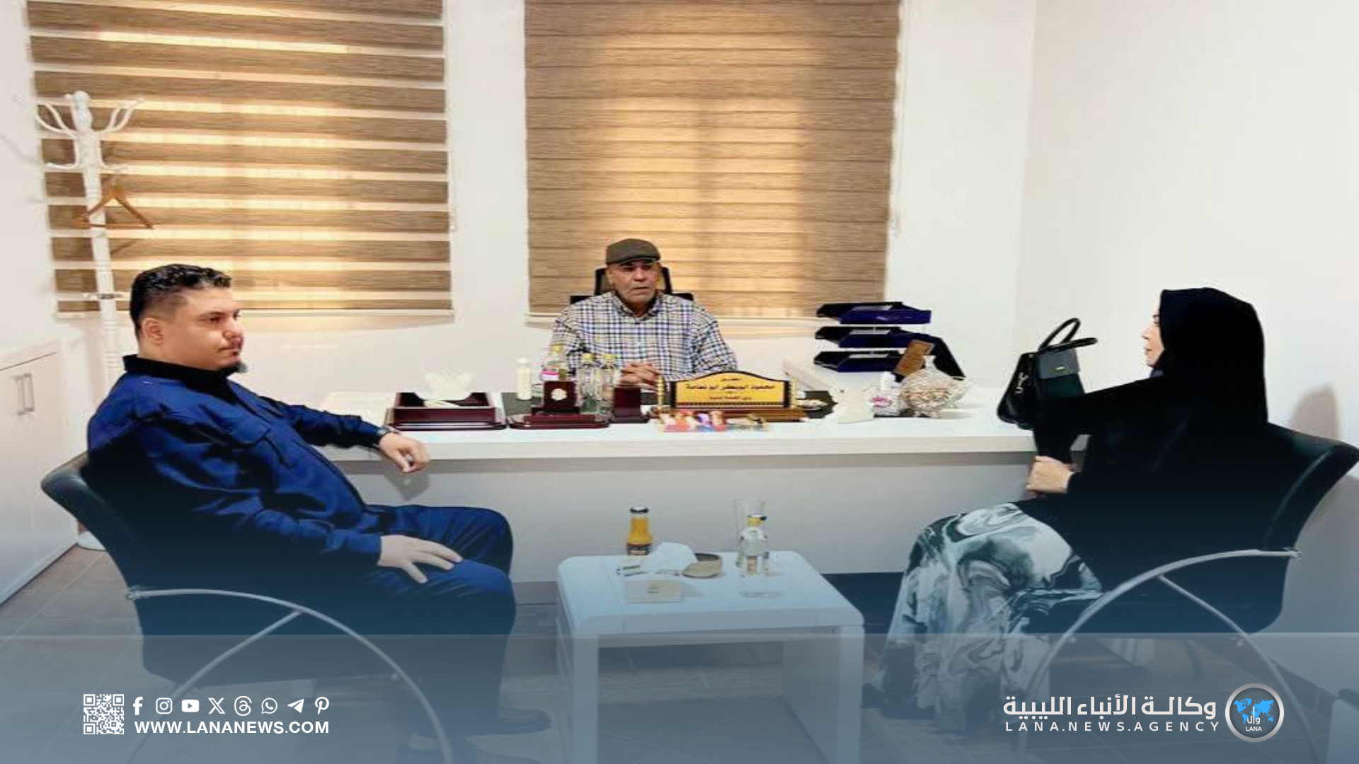 تعزيز التعاون بين وزارة الخدمة المدنية والمركز الليبي للثقافات المحلية في بنغازي