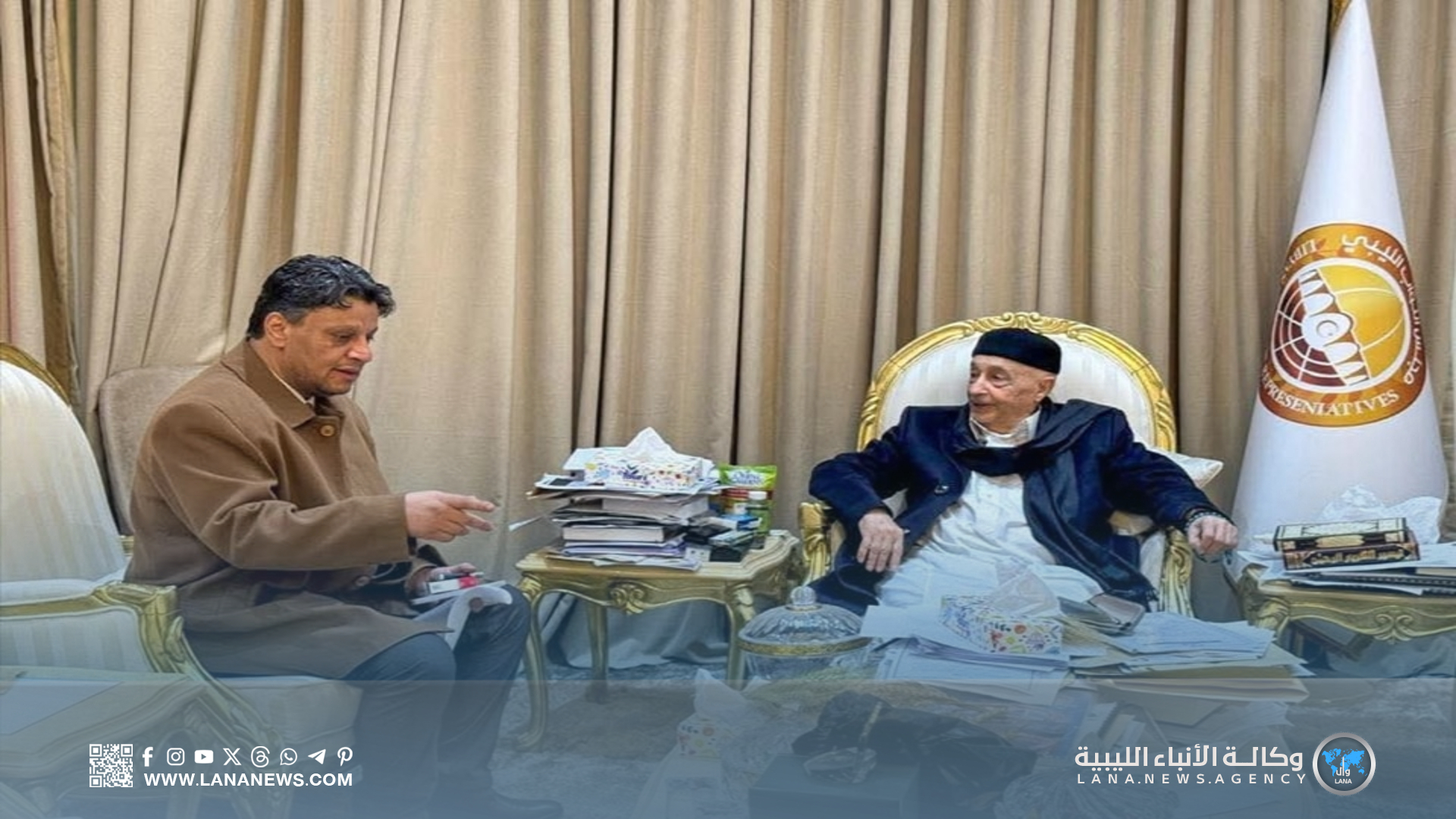 رئيس مجلس النواب يبحث مقترح قانون مرتبات موظفي العدل والهيئات القضائية