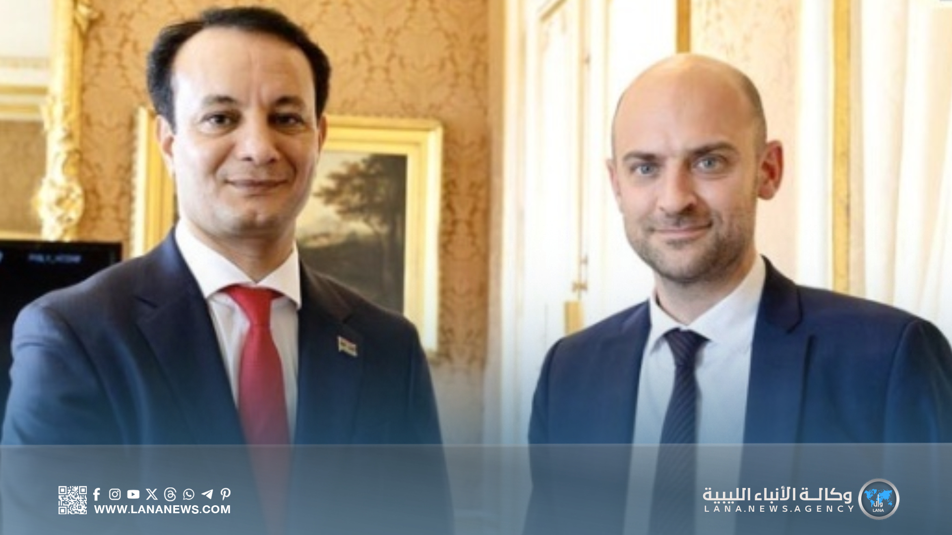 مدير عام صندوق إعمار ليبيا يبحث تعزيز التعاون مع فرنسا لدعم جهود التنمية