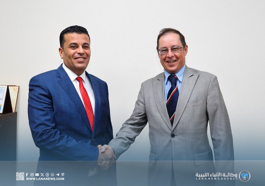 رئيس اللجنة الرقابية بمجلس النواب يلتقي سفير روسيا لدى ليبيا