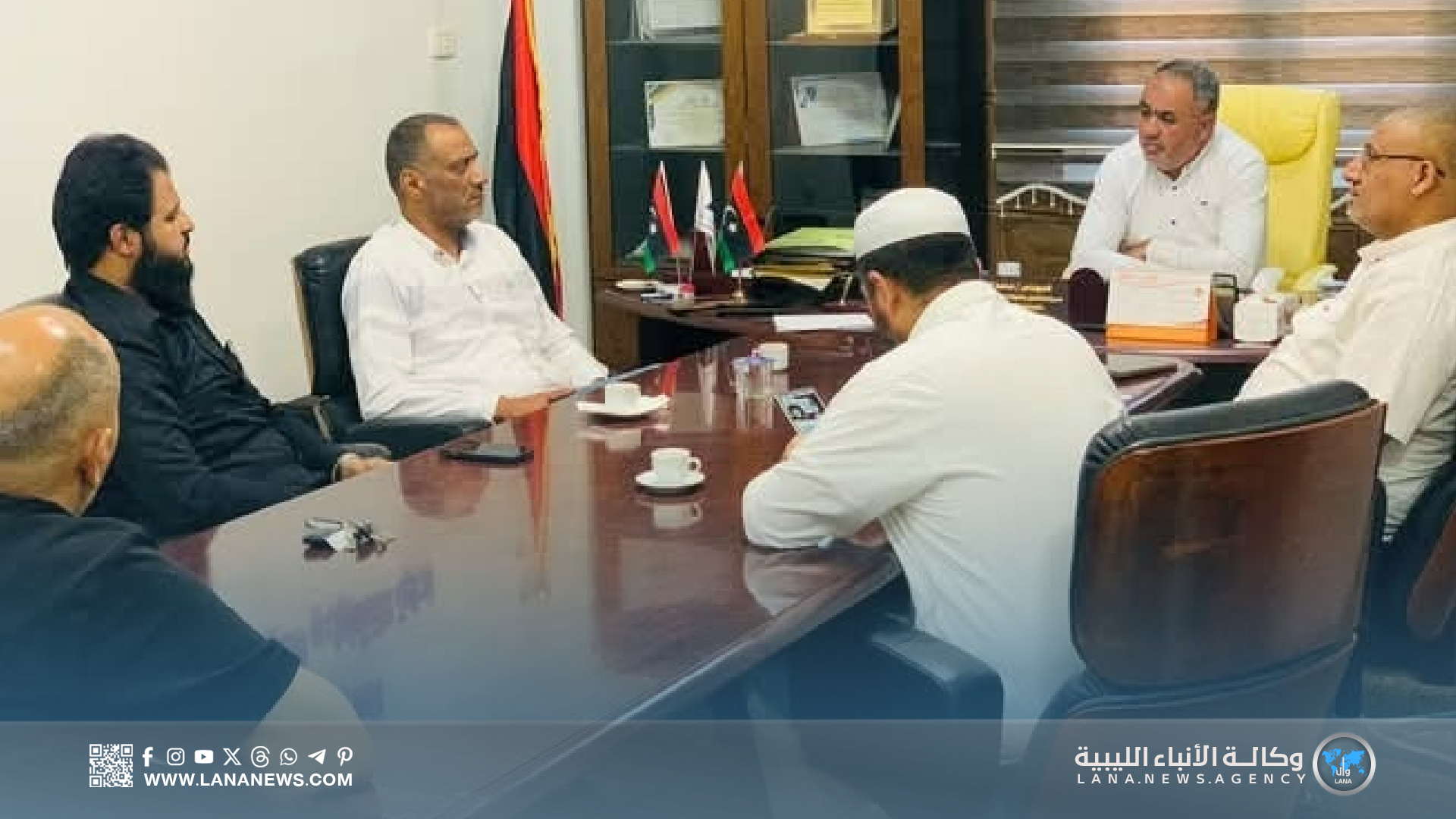 بحث سبل رفع كفاءة الإمداد المائي بالمناطق المحرومة بسرت